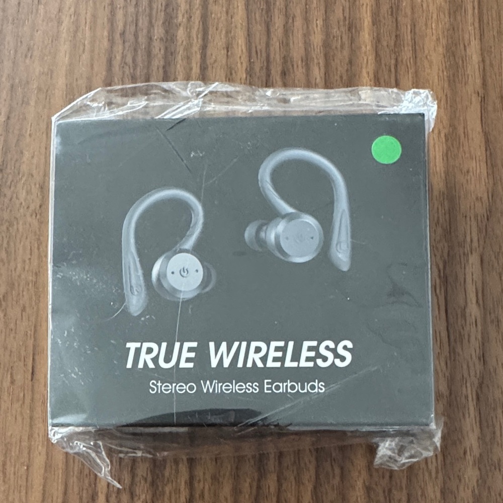 True Wireless Stereo Earbuds - Black